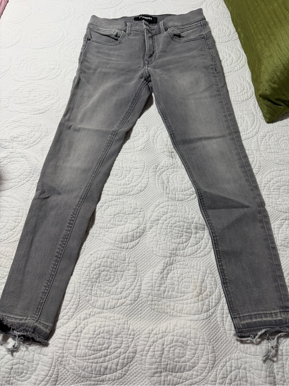 Women’s Gray Skinny Jeans - Unbranded